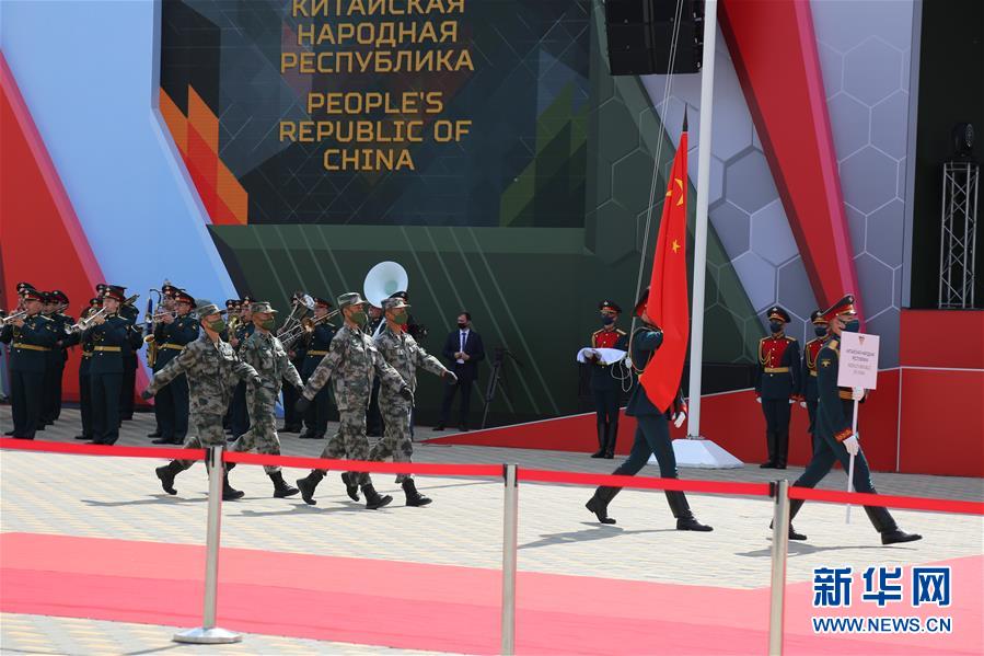 (國際·圖文互動)(1)“國際軍事比賽-2020”暨“軍隊-2020”論壇開幕 普京說有助加強國防交流合作
