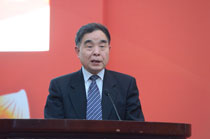 全國人大教科文衛(wèi)委員會主任委員、清華大學(xué)新聞出版學(xué)院院長柳斌杰致辭