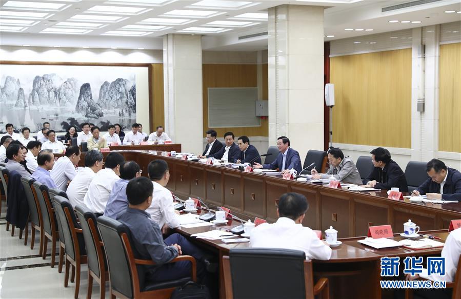 9月21日，中宣部在北京召開中央媒體駐外機構(gòu)外宣工作座談會。中共中央政治局委員、中央書記處書記、中宣部部長劉奇葆出席座談會并講話。新華社記者 謝環(huán)馳 攝 