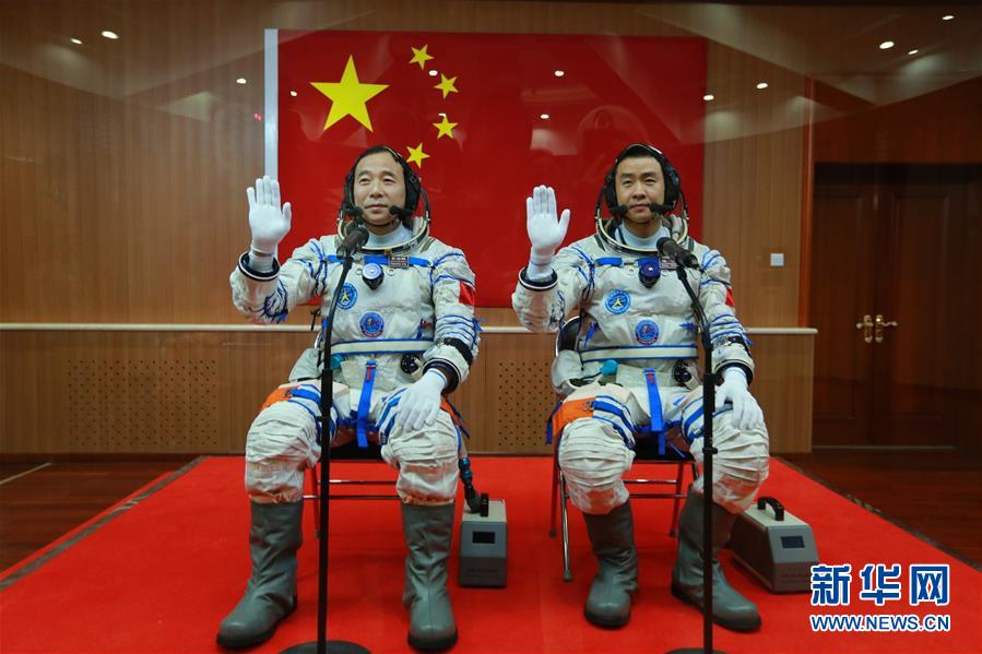 （改革先鋒風采·圖文互動）（1）航天員景海鵬：“我非?？释偕弦淮翁?rdquo; 