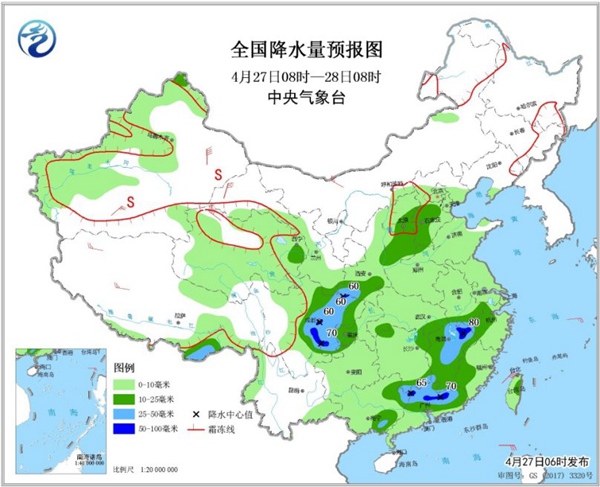周末雨不休！南北方同迎大范圍降水