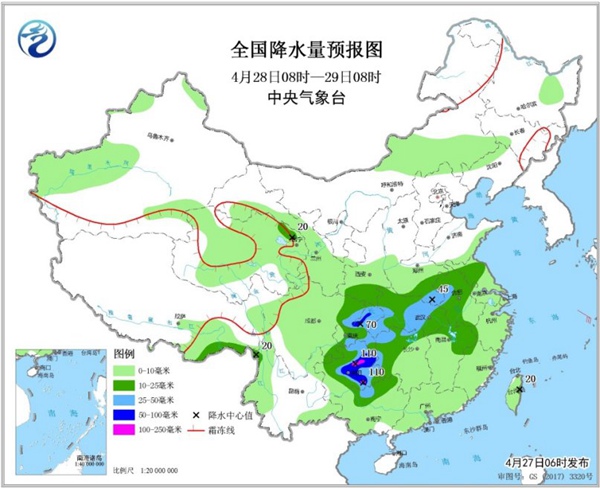 周末雨不休！南北方同迎大范圍降水