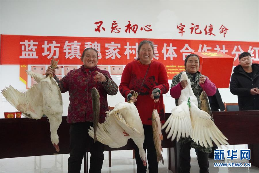 （新春走基層·圖文互動）（4）“空殼村”分紅啦！