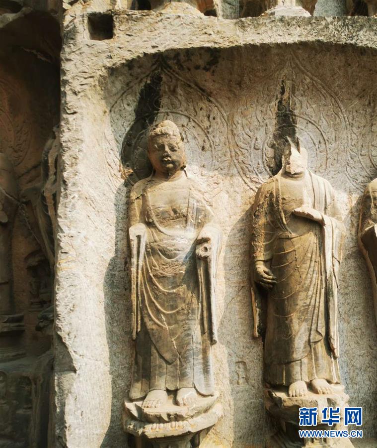 （圖文互動）（5）合體了，龍門石窟流散佛首首次實現(xiàn)“數(shù)字復(fù)位”