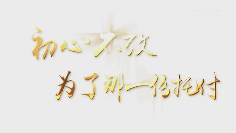 初心不改，為了那一份托付