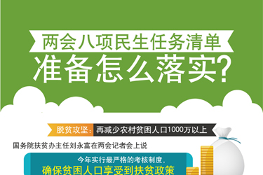 圖表：兩會八項民生任務(wù)清單準(zhǔn)備怎么落實？