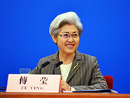十二屆全國人大三次會議副秘書長、發(fā)言人傅瑩
