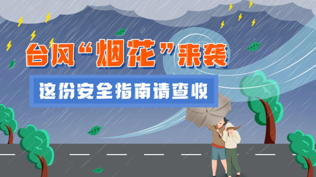 MG動畫：臺風“煙花”來襲，這份安全指南請查收