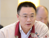 北京市建工集團總承包部工會主席、黨委副書記李長曉發(fā)言