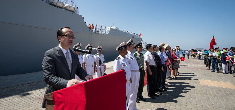 友誼、和平、交流、合作：中國(guó)海軍152艦艇編隊(duì)到訪埃及